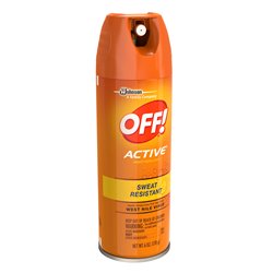 17701 - Off! Active Insect Repellent -  6 oz.(Case Of 12) -Orange - BOX: 12 Units
