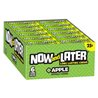 10162 - Now & Later Apple 25¢ - 24/6pcs - BOX: 12 Pkg
