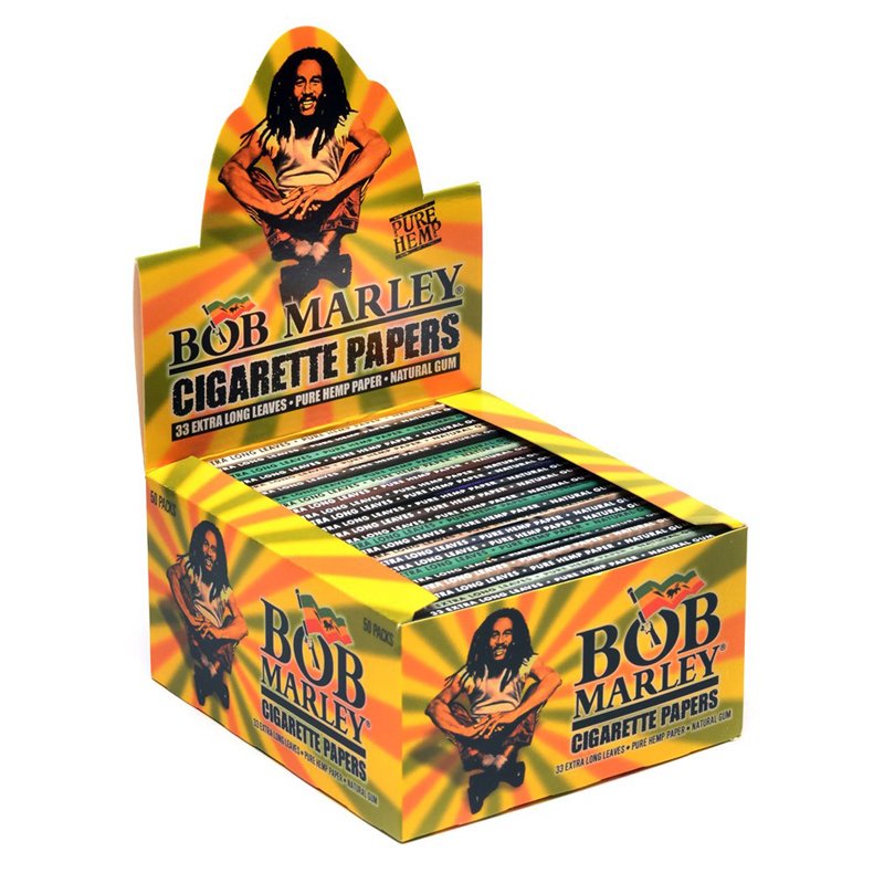 10152 - Bob Marley Cigarette Papers - 50 Packs - BOX: 50 Pkg