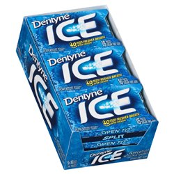 10040 - Dentyne Ice Peppermint - 9/16 Pcs - BOX: 18 Pkg