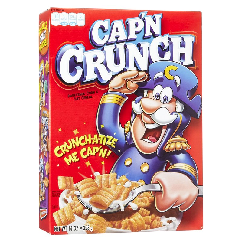 17789 - Cap'n Crunch Original - 14 oz. (Case of 14) - BOX: 14