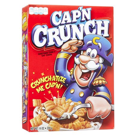 17789 - Cap'n Crunch Original - 14 oz. (Case of 14) - BOX: 14