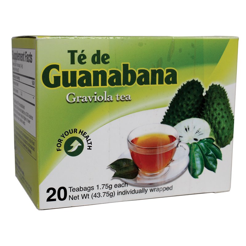 17818 - Te de Guanabana (Graviola Tea) - 20 Bags - BOX: 