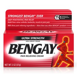 10082 - Bengay Ultra Strength (Red) - 2 oz. - BOX: 36 Units