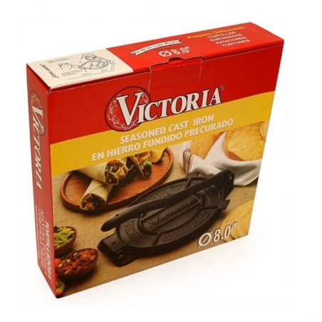 10046 - Victoria Tortilladora (Tortilla Press) 6.5" - BOX: 