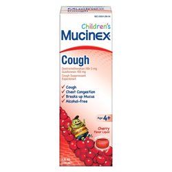 17825 - Mucinex Children's Cough - 4 fl. oz. - BOX: 