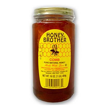 17616 - Honey Brother Pure Honey W/Comb - 16 fl. oz. - BOX: 12 Units