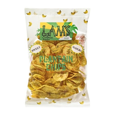 17959 - Lam's Plantain Chips, Sweet & Salty ( Maduro - Salado ) - 2.25 oz. - BOX: 50 Units
