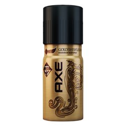 18015 - Axe Body Spray Gold Temptation - 150ml - BOX: 6 Units