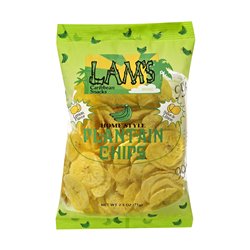 17961 - Lam's Plantain Chips, Lemon Flavor - 2.25 oz. - BOX: 50 Units