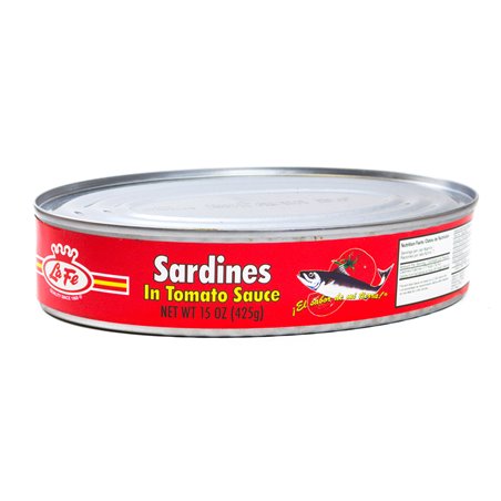 10997 - Sardines in Tomato Sauce - 15 oz. - BOX: 