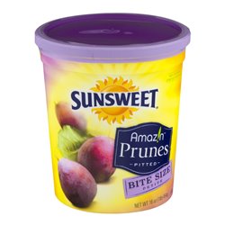 17945 - Sunsweet Pitted Prunes Bite Size, 16 oz. - BOX: 6 Units