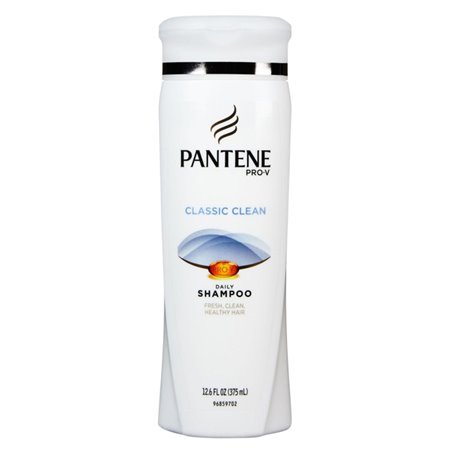 10921 - Pantene Shampoo Classic Clean - 12.6 fl. oz. - BOX: 6 Units