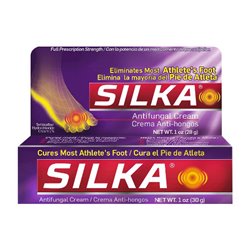 17980 - Silka Athlete's Foot Cream - 1 oz. - BOX: 24 Units