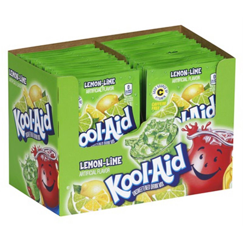 18032 - Kool Aid Lemon-Lime - 48ct - BOX: 4 Pkg