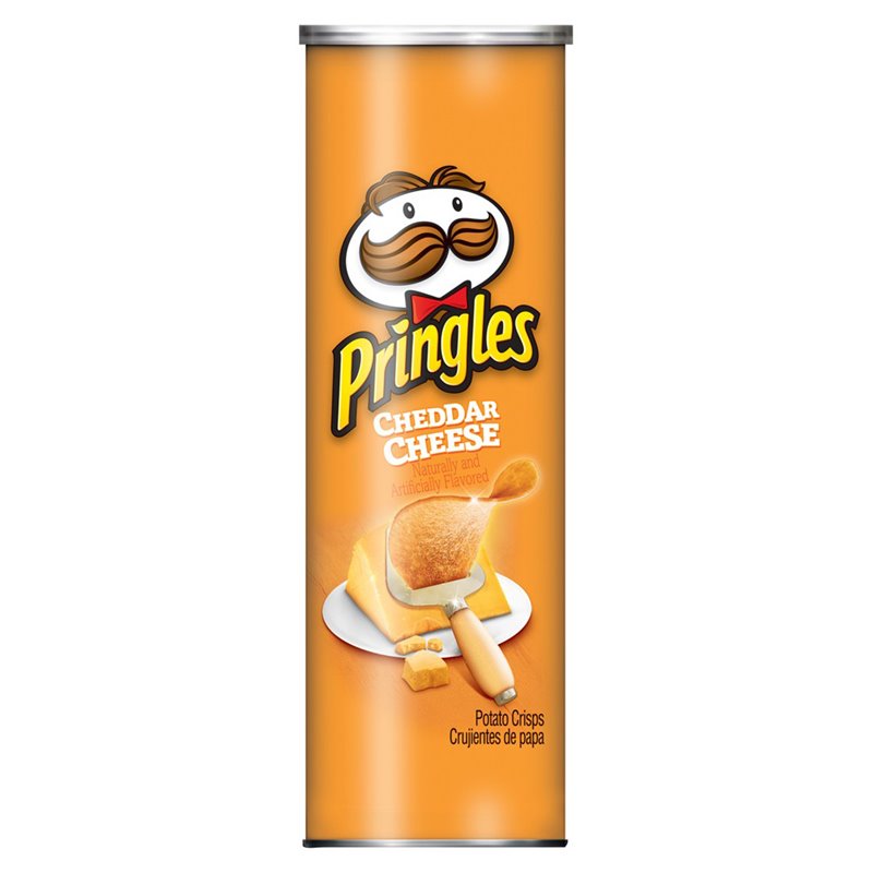 10287 - Pringles Cheddar Cheese - 5.5 oz. (14 Pack) - BOX: 14 Units