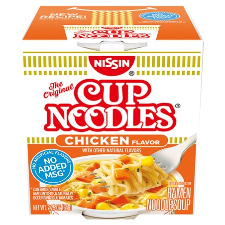 9881 - Nissin Cup Noodles Chicken Flavor - 24 Pack - BOX: 