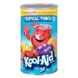 10446 - Kool-Aid Powder Tropical Punch - 34 Qt. - BOX: 6 Units
