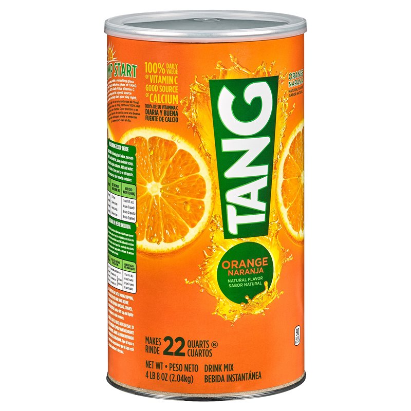 10447 - Tang Powder Orange -  77.6 oz. (2.2 kg) - BOX: 6