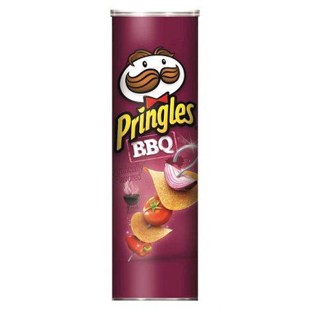 13686 - Pringles BBQ - 5.5 oz. (14 Pack) - BOX: 14 Units