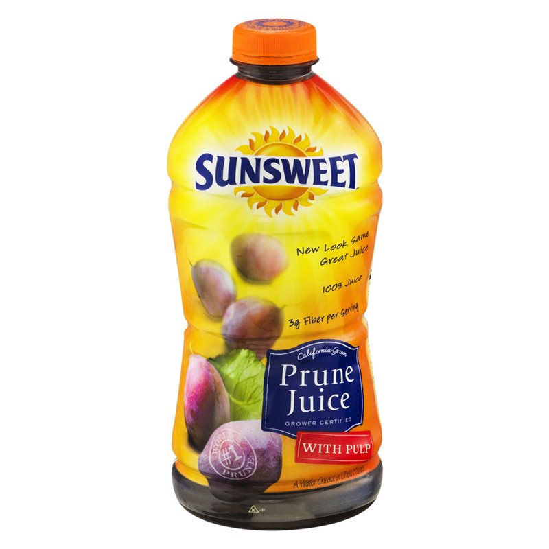18262 - Sunsweet Prune Juice W/Pulp - 48 fl oz - BOX: 6 Units