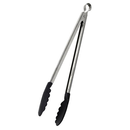 10985 - Imusa Stainless Steel Food Tong 16" - BOX: 6 Units