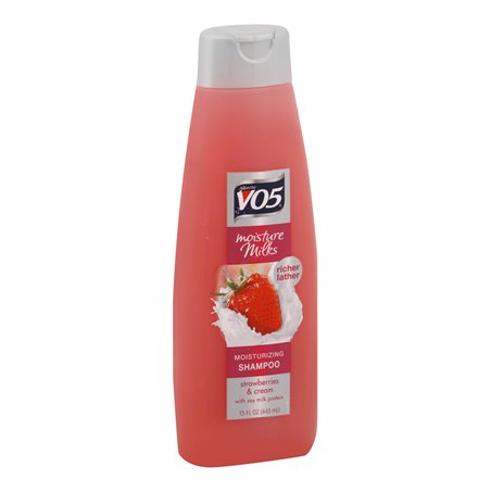 18093 - Alberto VO5 Shampoo, Strawberries & Cream - 15 fl. oz. - BOX: 6 Units