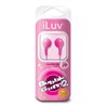 10791 - iLuv Bubble Gum2 Headphones, Pink - BOX: 