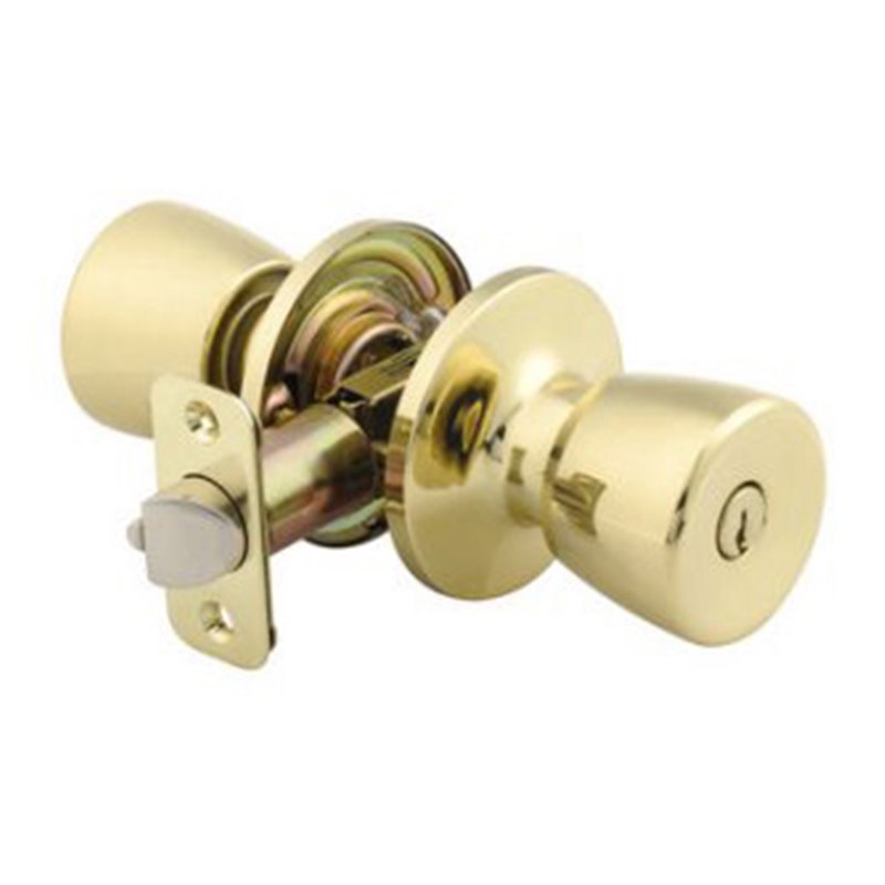 10622 - Keyed Entry Door Lock-Polished Brass ( DR-AEN515PB ) - BOX: 6 Units