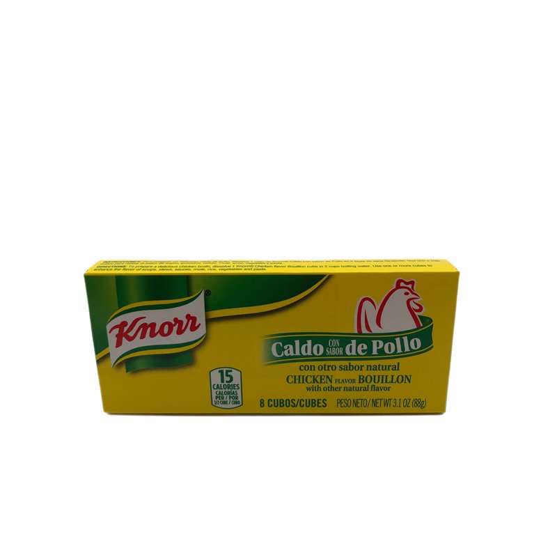 18313 - Knorr Caldo De Pollo - 24 Pack / 8 Cubes - BOX: 2 Pkg