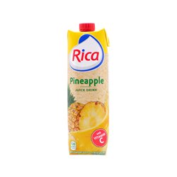 18215 - Rica Juice Pineapple - 1 Lt. (Pack of 12) - BOX: 12 Units