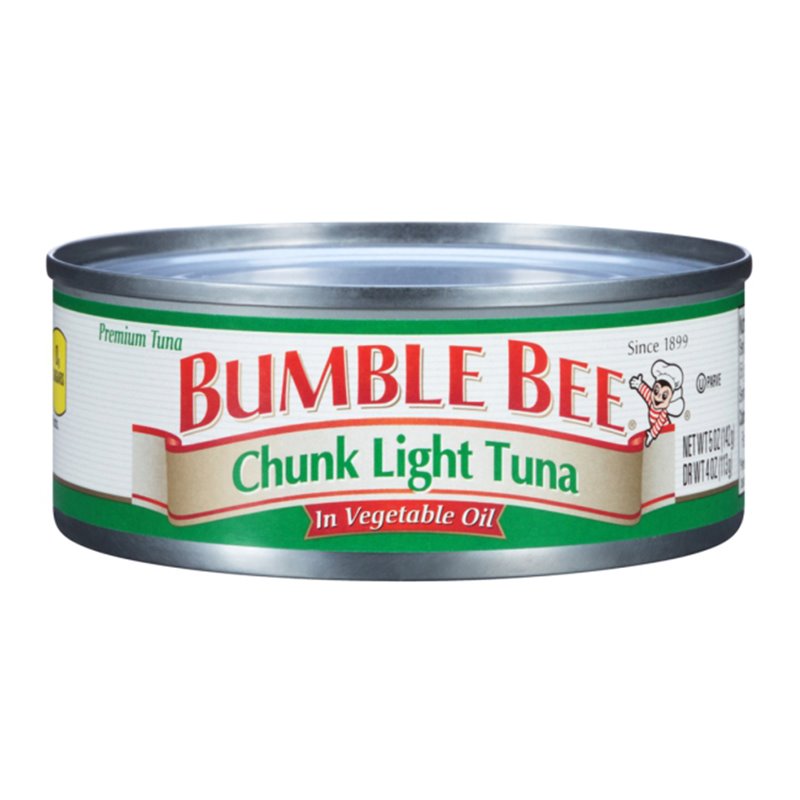 10637 - Bumble Bee Chunk Light Tuna in Oil - 5 oz. - BOX: 48 Units