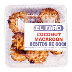 18456 - El Faro Coconut Macaroon - 7 oz. - BOX: 18 Units