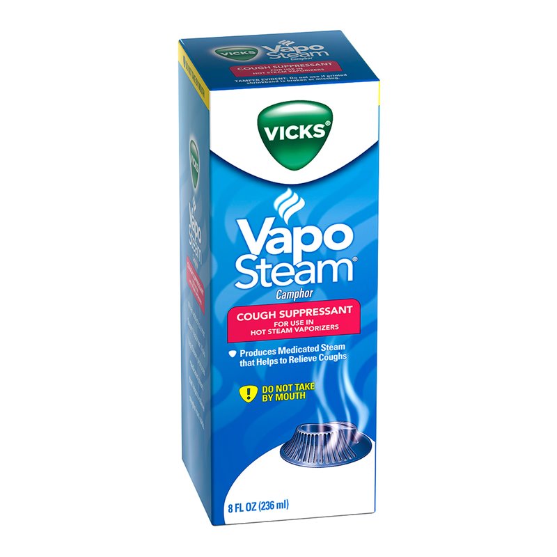 3329 - Vicks Vapo Steam Camphor - 8 fl. oz. - BOX: 
