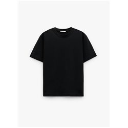 18598 - T-Shirt Men Black All Sizes - BOX: 