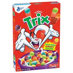 11157 - General Mills Trix Cereal - 10.7 oz. (Case of 12) - BOX: 