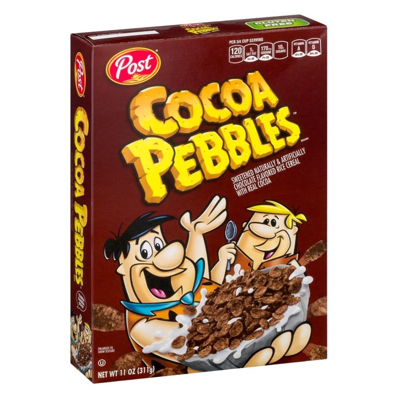 11249 - Post Cocoa Pebbles Cereal - 11 oz. (Case of 12) - BOX: 12 Units.