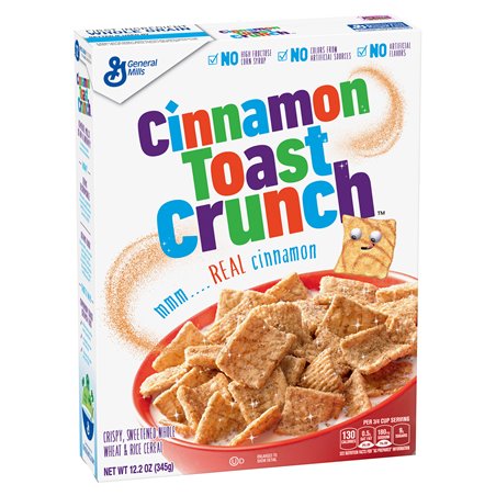 11639 - General Mills Cinnamon Toast Crunch - 12.2 oz. (Case of 12) - BOX: 