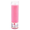 11838 - Candle 7 Days Pink - (Case of 12) - BOX: 12 Units