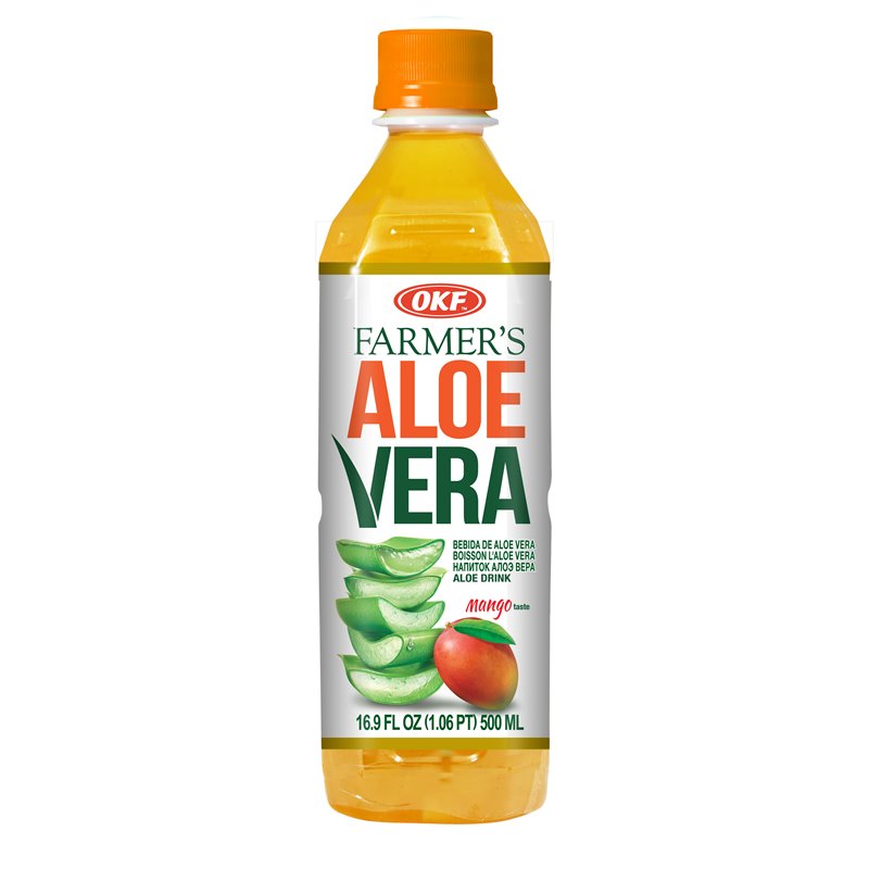 11512 - OKF Aloe Vera Drink, Mango - 500ml (Case of 20) - BOX: 