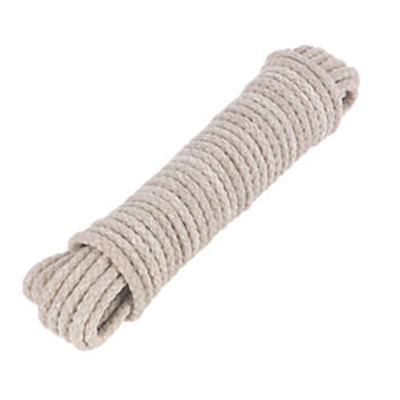 18755 - Utility Cotton Rope ( Soga Para Colgar Ropa ) - 49 ft. / 16.4 Yards - BOX: 