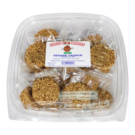18932 - Sweet Coco Bakery, Sesame Crunch - 0.6 oz. (24 Pieces) - BOX: 
