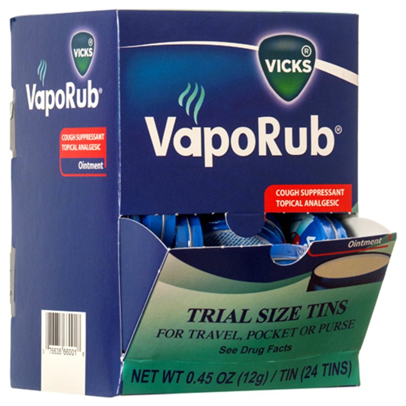 12037 - Vicks VapoRub Ointment (Latica) - 24ct/12g - BOX: 