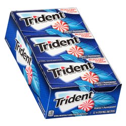 19052 - Trident Perfect Peppermint - 12/14ct - BOX: 12 Pkg