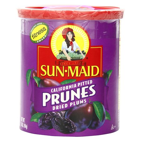19076 - Sun Maid California Pitted Prunes - 16 oz. - BOX: 12 Units