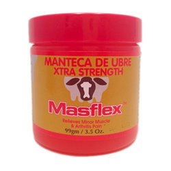18880 - Masflex Manteca de Ubre (Red) - 3.5 oz. - BOX: 