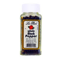 11922 - La Flor Whole Black Pepper - 2 oz. (Pack of 12) - BOX: 12 Units