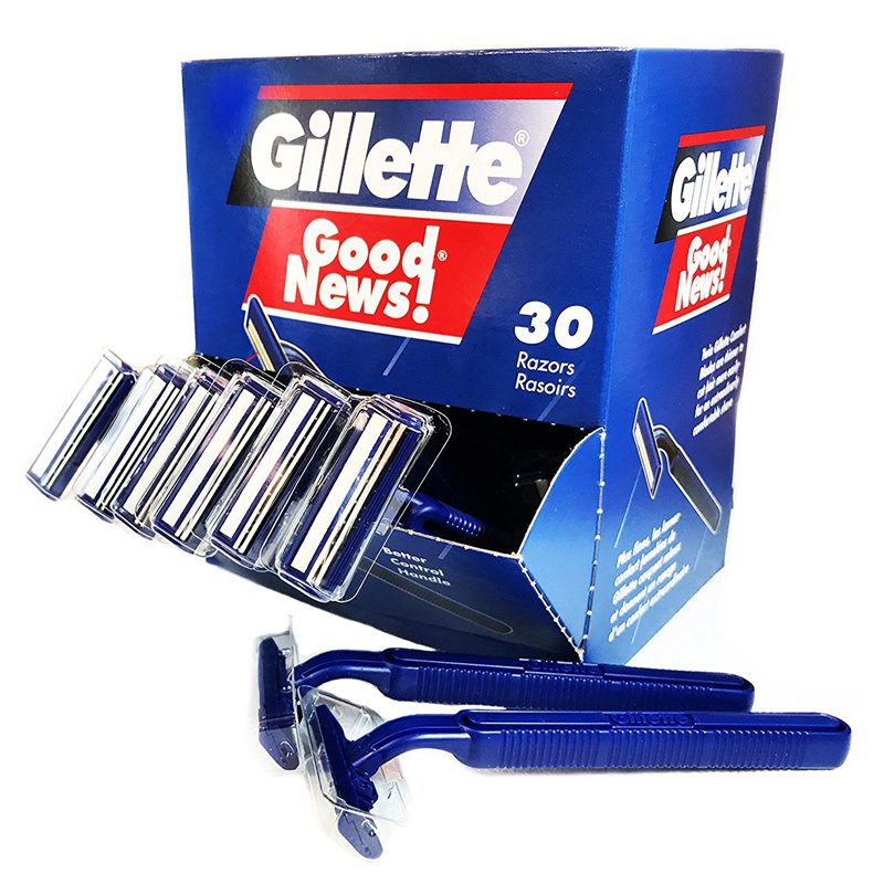 18920 - Gillette Good News! W/ Soap - 30 Razors - BOX: 36