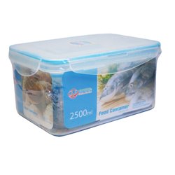 11966 - Uniware Rectangular Food Container - 3 Pcs ( 400/1200/2500ml ) - BOX: 20 Units