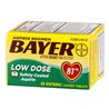 12651 - Bayer Aspirin 81mg Low Dose - 32 Tabs - BOX: 36 Units
